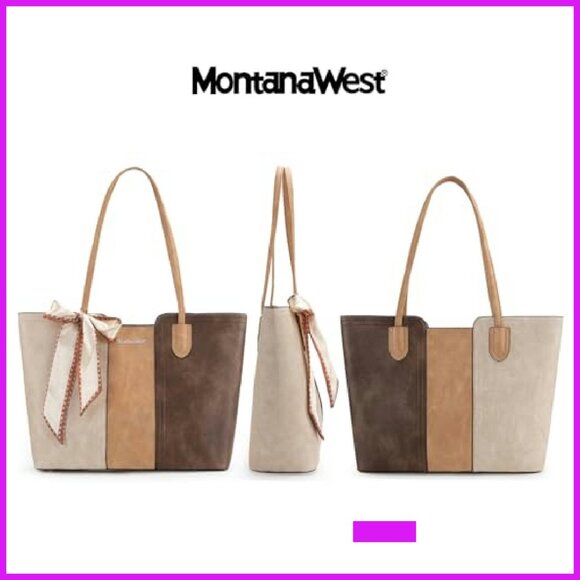 Vegan Leather Tote Bag Elegant Minimal Chic Top Handle Satchel Purse - Picture 4 of 8